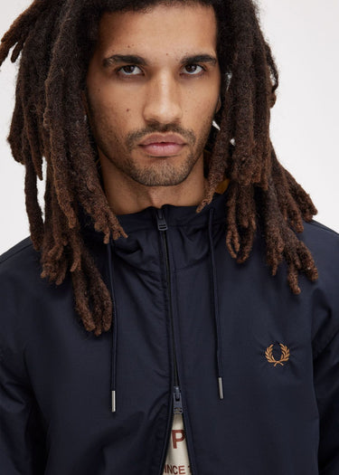 Fred Perry Jassen The hooded brentham jacket - navy