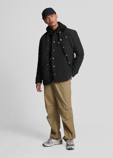 Lyle & Scott Overshirts Bedford cord overshirt - jet black
