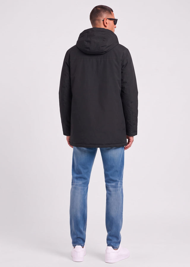 Lyle & Scott Jassen Membrane parka - jet black