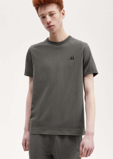 Fred Perry T-shirts Ringer t-shirt - field green