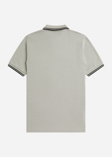 Fred Perry Polo's Twin tipped Fred Perry shirt - limestone black