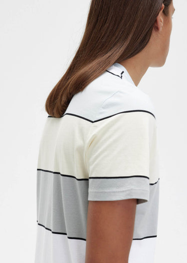 Fred Perry T-shirts Bold stripe t-shirt - ice cream