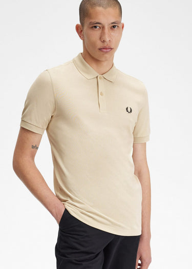 Fred Perry Polo's Plain fred perry shirt - oatmeal black