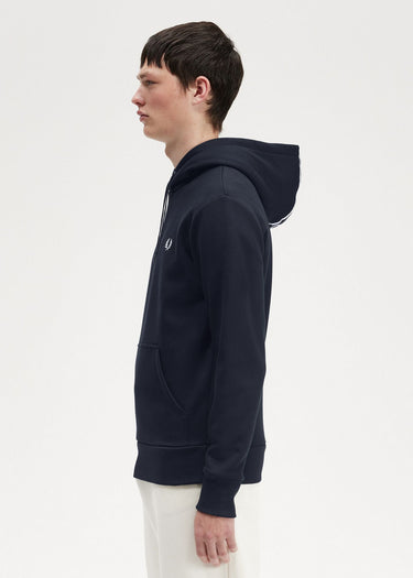 Fred Perry Hoodies Tape detail hooded sweatshirt - navy