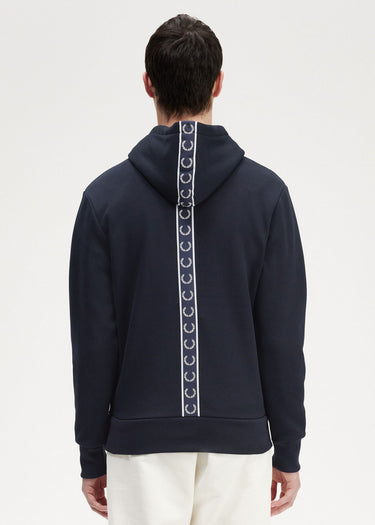 Fred Perry Hoodies Tape detail hooded sweatshirt - navy