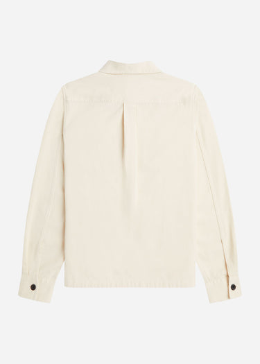 Fred Perry Overshirts Twill overshirt - ecru