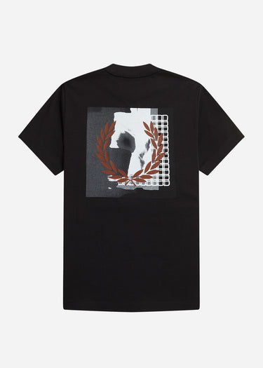 Fred Perry T-shirts Rave graphic t-shirt - black