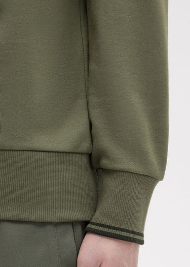 Fred Perry Truien Crew neck sweatshirt - laurel wreath green night green