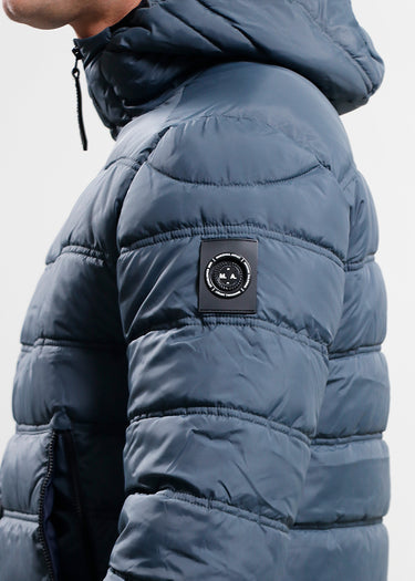 Marshall Artist Jassen Altitude bubble jacket - slate blue