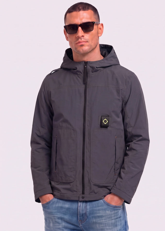 MA.Strum Jassen Velum runner jacket - ink navy