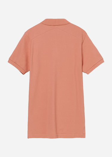 MA.Strum Polo's Mastrum pique polo - canyon clay