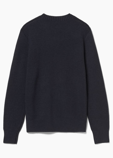 MA.Strum Truien Oka crew sweater - dark navy