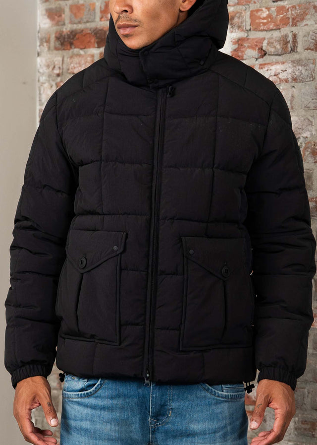 Marshall Artist Jassen Yukon bubble jacket - black