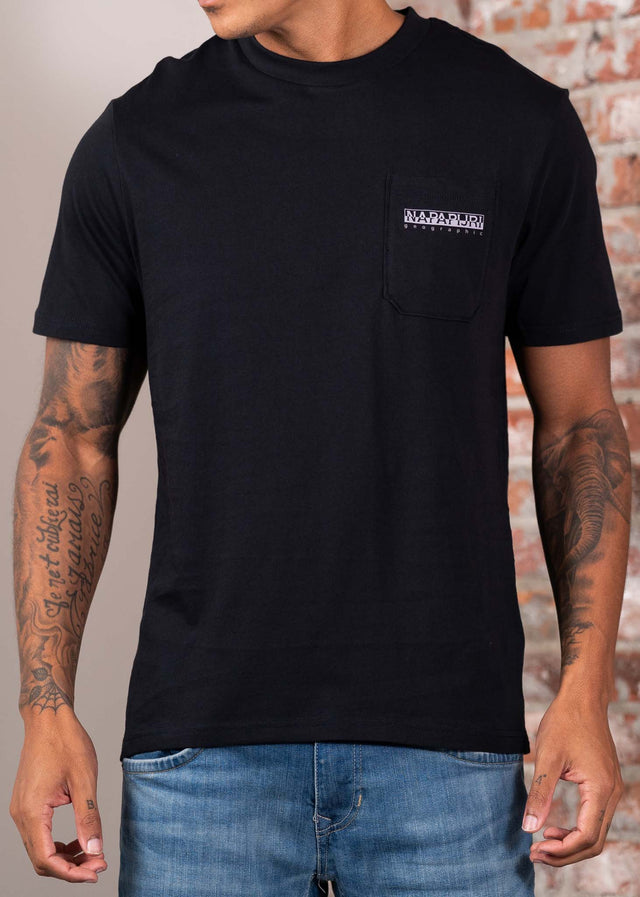 Napapijri T-shirts Fanes - black beauty