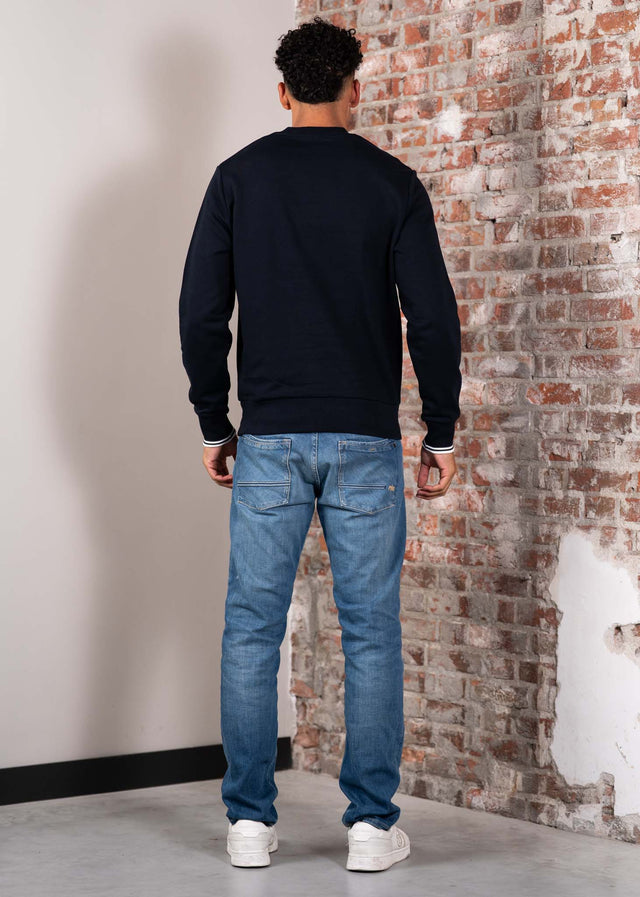 Fred Perry Truien Crew neck sweatshirt - navy
