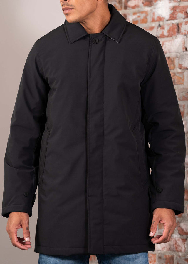 Aquascutum Jassen Soft shell trench - black