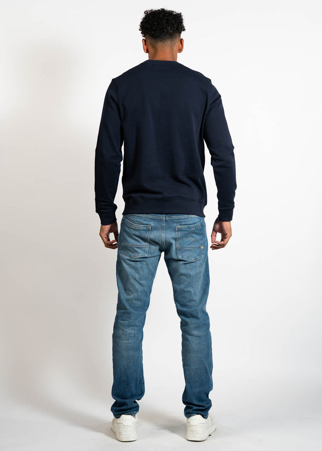 Hugo Boss Truien Westart sweater - dark blue