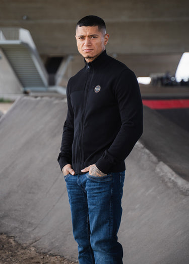 Napapijri Vesten Derri full zip vest - black