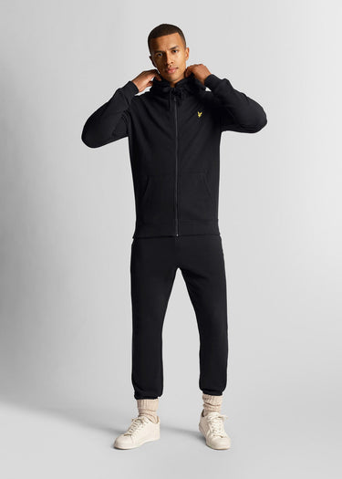 Lyle & Scott Vesten Zip through hoodie - jet black