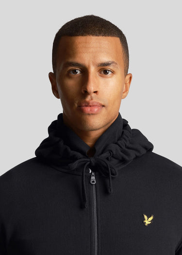 Lyle & Scott Vesten Zip through hoodie - jet black