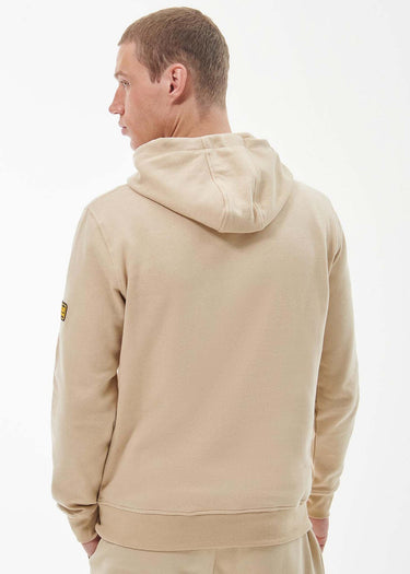 Barbour International Hoodies Badge half zip hoodie - lt stone