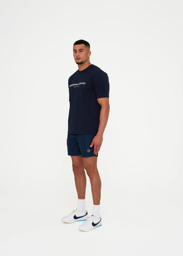 Marshall Artist T-shirts Costal erosion t-shirt - navy