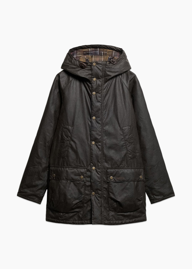 Barbour Jassen Barbour bedale wax parka - olive