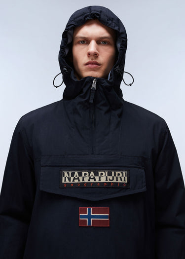 Napapijri Jassen Winter Rainforest overhead jacket next - black