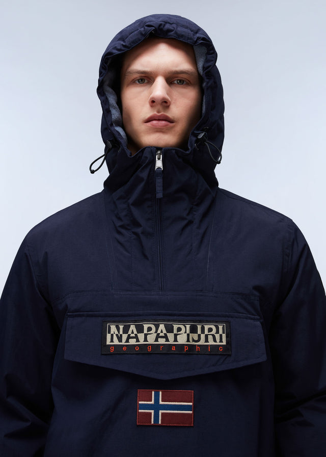 Napapijri Jassen Winter Rainforest overhead jacket next - blue marine