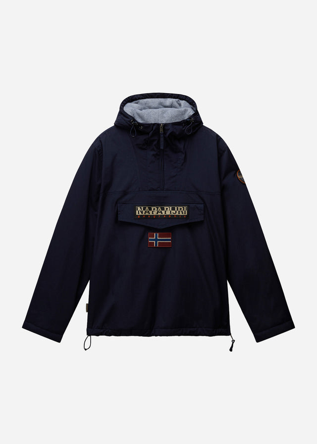 Napapijri Jassen Winter Rainforest overhead jacket next - blue marine