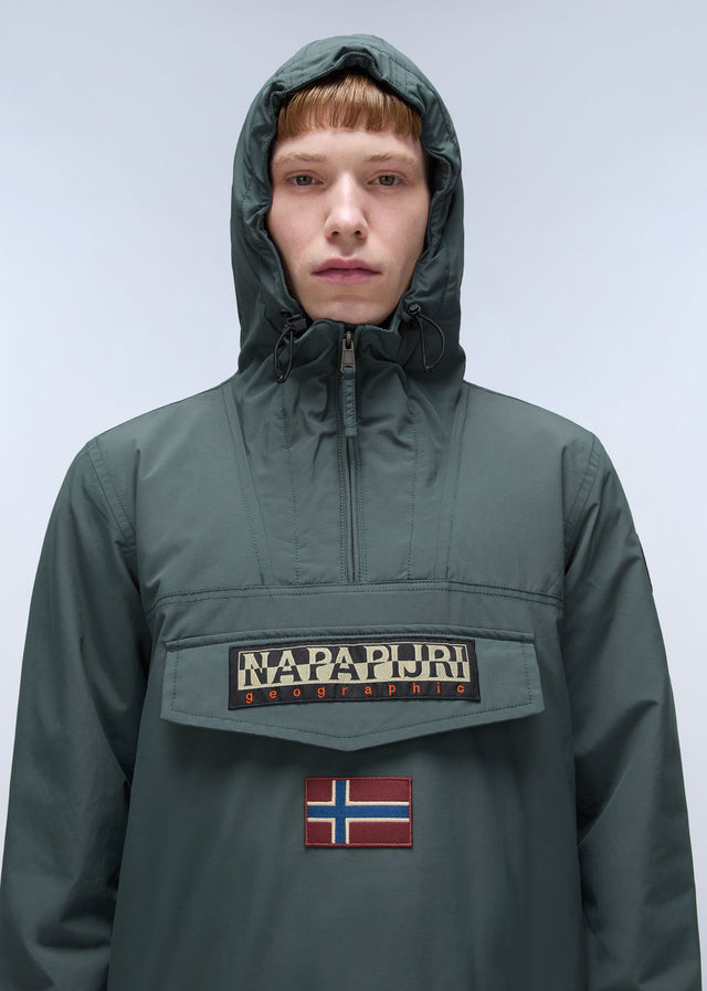 Napapijri Jassen Winter Rainforest overhead jacket next - green urban (Copy)