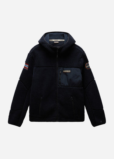 Napapijri Jassen Yupik full zip hoodie - black