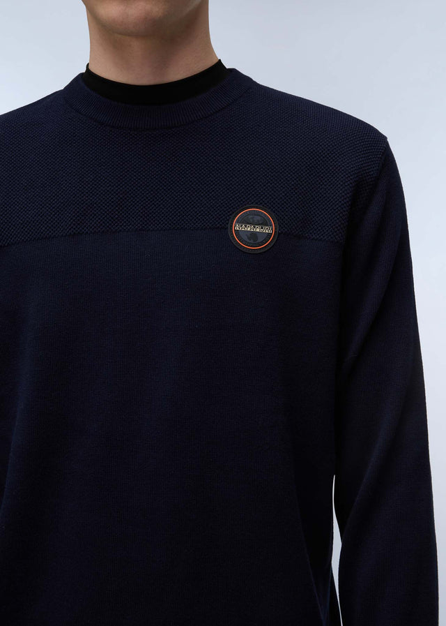 Napapijri Truien Derri crewneck sweater - blue marine