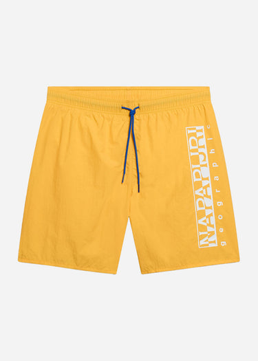 Napapijri Zwembroeken Box swim short - yellow kumquat