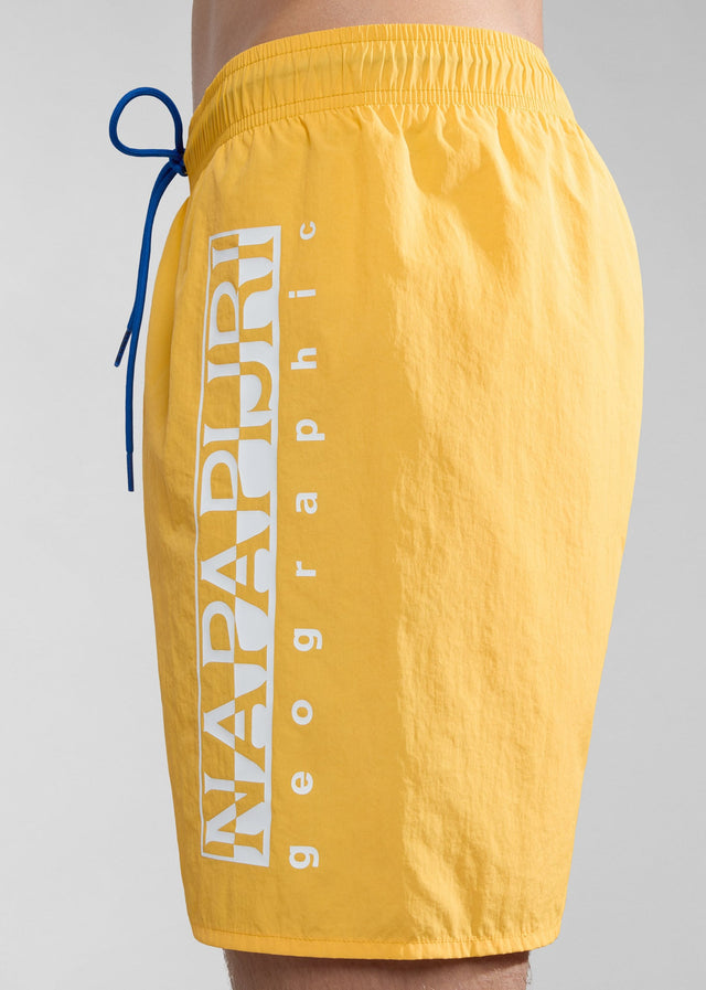 Napapijri Zwembroeken Box swim short - yellow kumquat