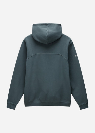 Napapijri Hoodies Badge halfzip hoodie - green urban