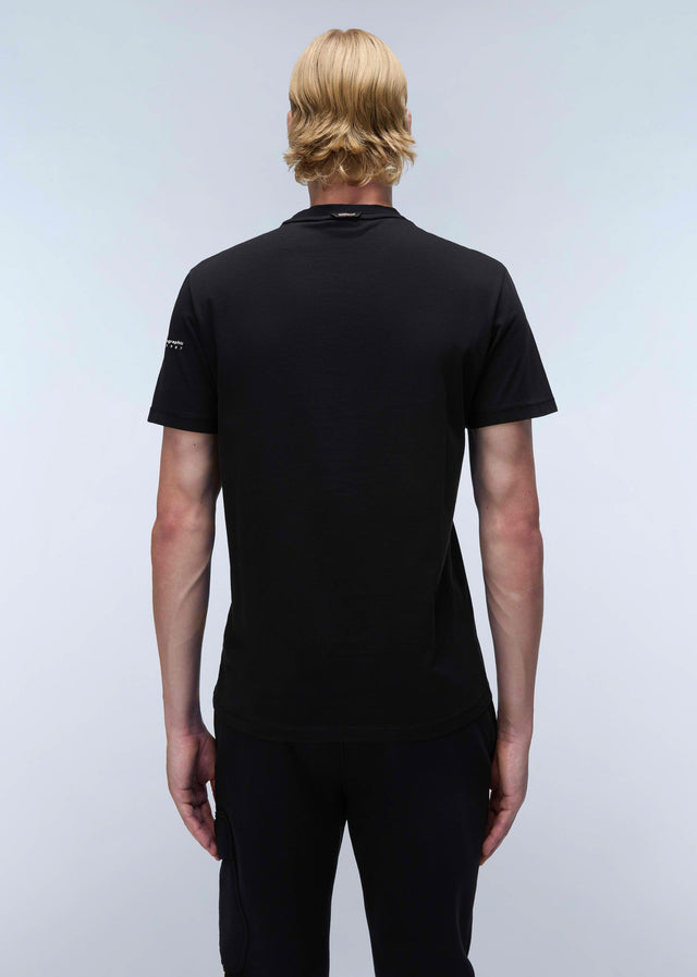 Napapijri T-shirts Badge t-shirt - black