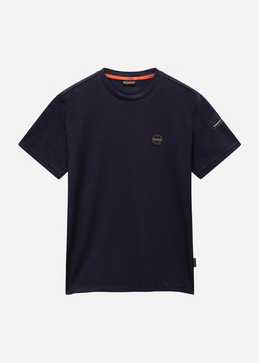 Napapijri T-shirts Badge t-shirt - blue marine