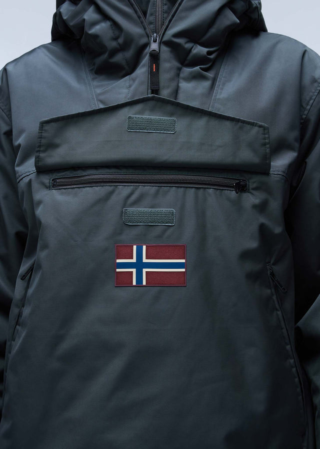 Napapijri Jassen Winter Rainforest overhead jacket next - green urban (Copy)