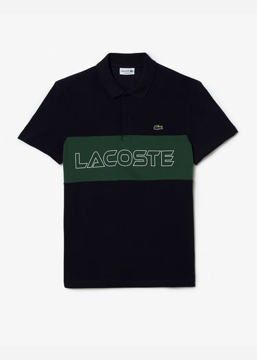 Lacoste Polo's Colorblock polo - abysm sequoia