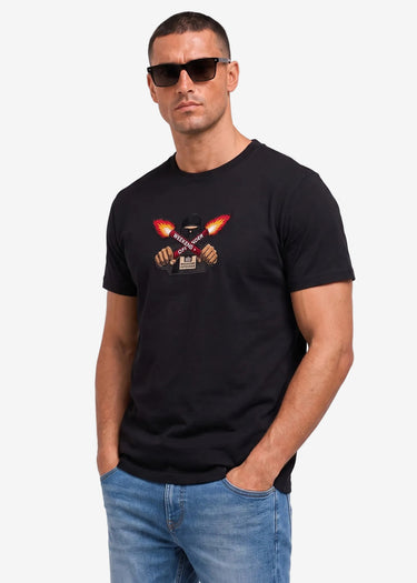 Weekend Offender T-shirts Fulgar - black