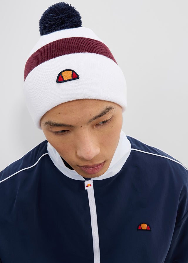 Ellesse Mutsen Tanvi pom pom beanie - navy white