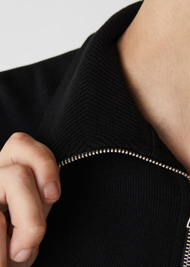 Lacoste Truien Sweater half zip - black