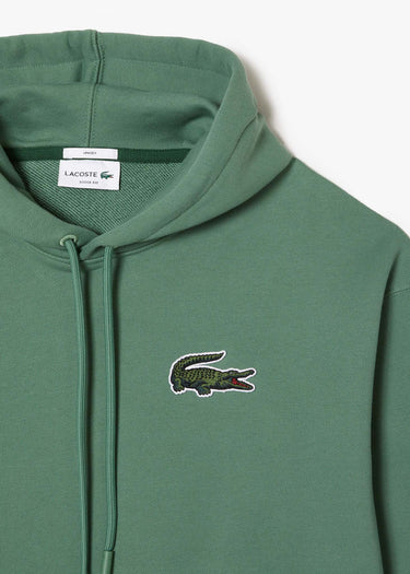 Lacoste Hoodies Large logo hoodie - ash tree