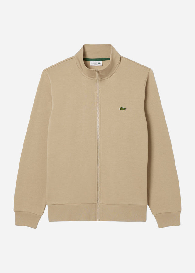 Lacoste Vesten Brushed fleeced zip - viennese