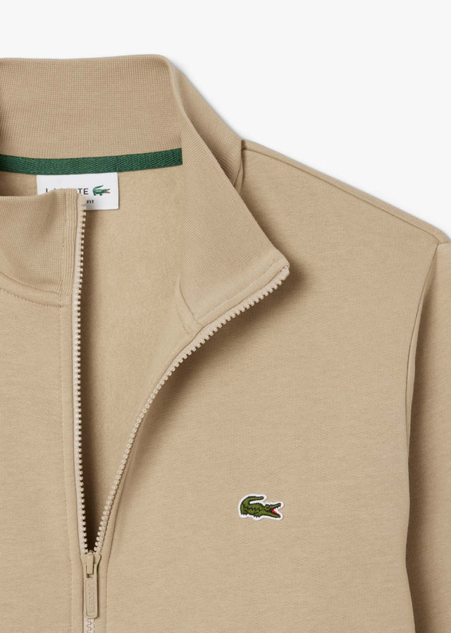 Lacoste Vesten Brushed fleeced zip - viennese