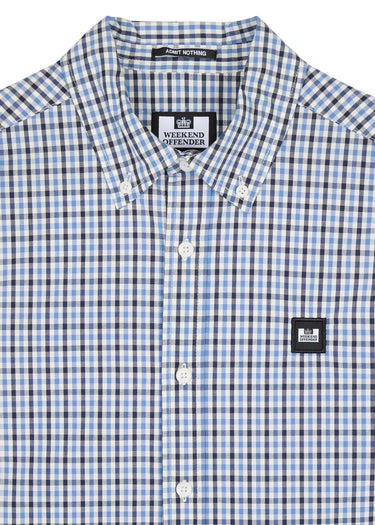 Weekend Offender Overhemden Lisbon - blue house check