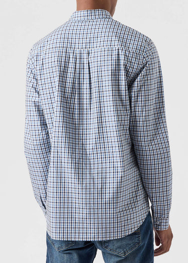 Weekend Offender Overhemden Lisbon - blue house check