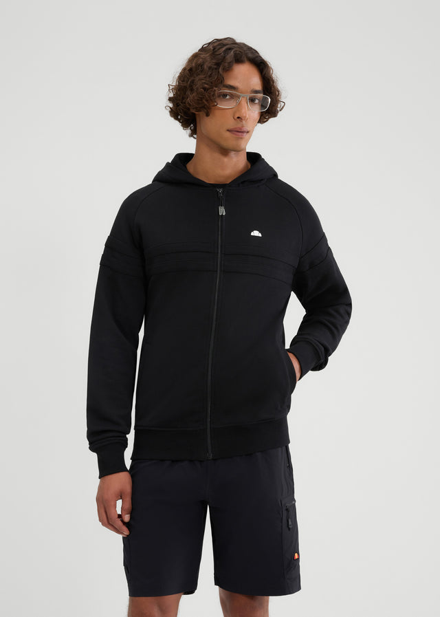 Ellesse Vesten Rimella full-zip hoody - black