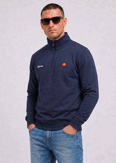 Ellesse Truien Verazo quarter zip top - navy